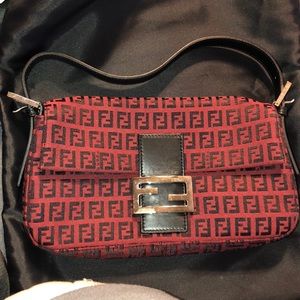 Fendi Zucca vintage shoulder bag